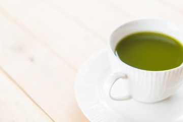 hot matcha