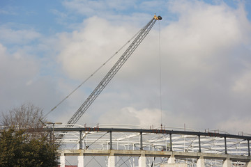 Construction of Football stadium for Basiktas football club in Istanbul