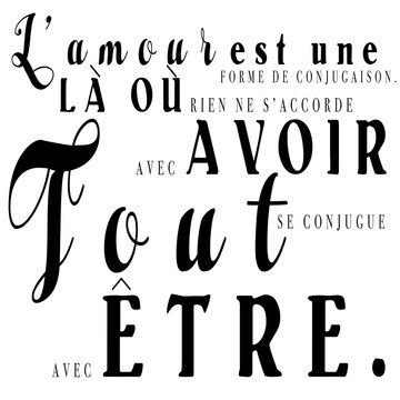 L'amour