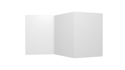 Blank Flyer - 6-Page - Din A4 / Din A5 / Din A6 (Accordion) - Vertikal