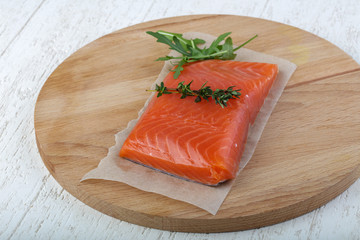 Salted salmon