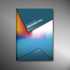 Fototapeta premium Brochure template