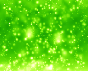 Obraz premium Glittering green background