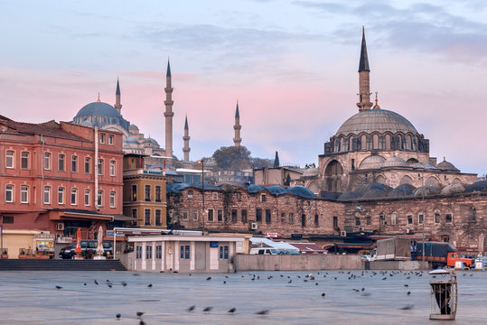 Turkey. Istanbul. Rustam Pasha Mosque.