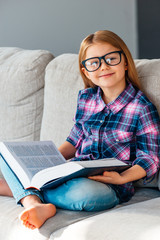 Little cutie with book. 