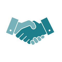 Vector handshake icon