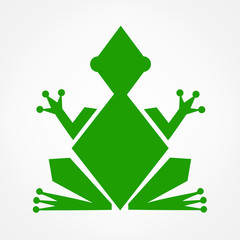 Obraz premium Frog logo