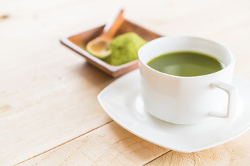 hot matcha