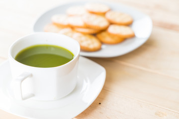 hot matcha