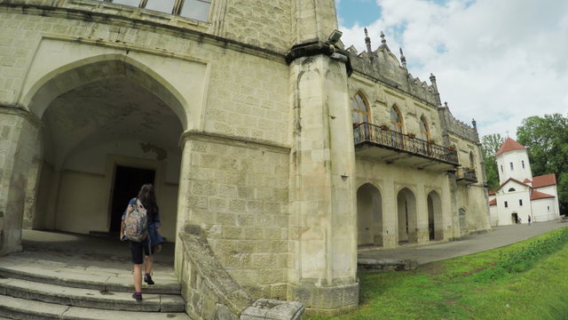 Dadiani Palace on steadicam shot