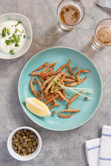 Whitebait Close-up