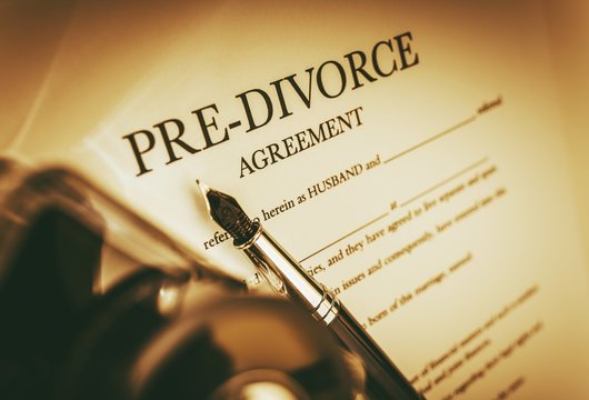 Agreement of Pre-Divorce