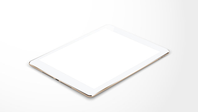 new gold ipad tablet