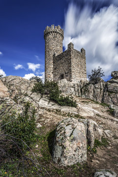 medieval tower Torrelodones. Madrid. Spain