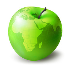 green apple decorative