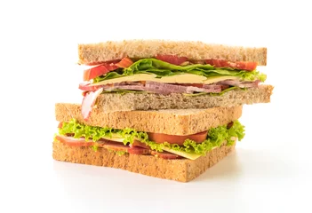 Deurstickers Sandwich © topntp