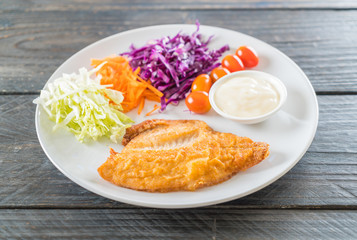 fried fish steak