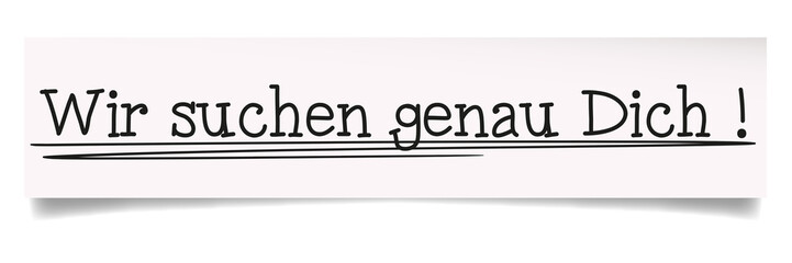 Wir Suchen Genau Dich 