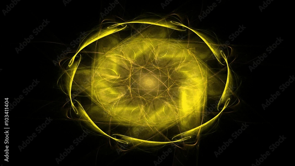 Poster Abstract swirly texture motion background seamless looping fractal 