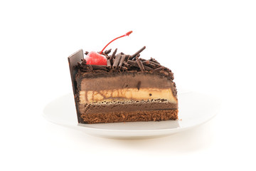 chocolate ice-cream cake