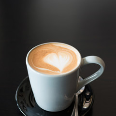 coffee cup on table
