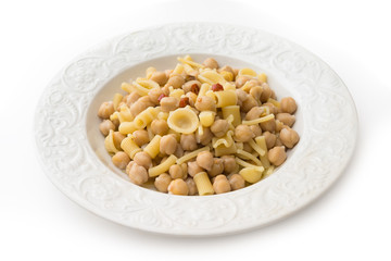 Pasta con ceci
