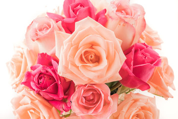 Obraz na płótnie Canvas rose bouquet