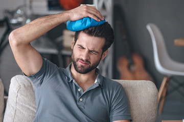 Headache that kills him. 