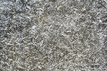 frost on ice