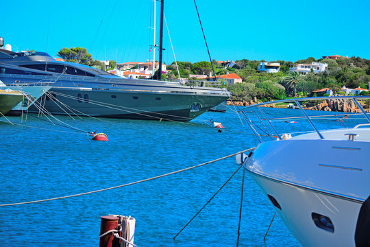 yachts in Porto Cervo