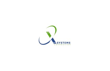Fototapeta na wymiar letter x system connection logo