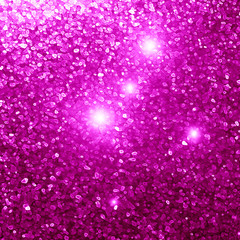 Glittering pink background