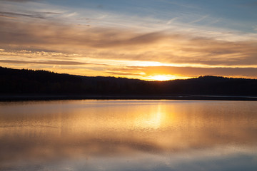 Abendstimmung am Möhnesee