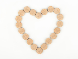 Heart of herbal tablets