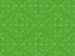  illustration of hearts in a line style illustration describing a complex pattern