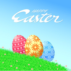 Easter eggs, vector