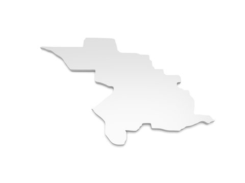 3D Karte Baden-W&uuml;rttemberg - Heilbronn (Stadt)