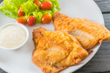 fried fish steak