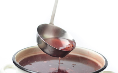 Spoon with a punch