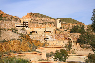 les anciennes mines d'or de Rodalquilar
