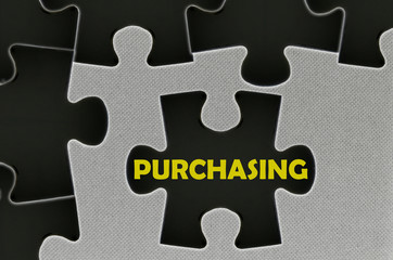 The white jigsaw puzzle written word purchasing