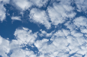 blue sky and beauty cloud