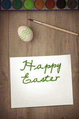 Easter background with space for logo