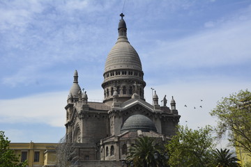 Ancient built Cathedral in Chile