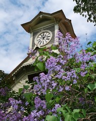 ライラックの札幌時計台