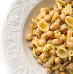 Pasta con ceci