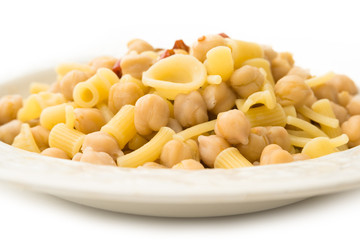 Pasta con ceci