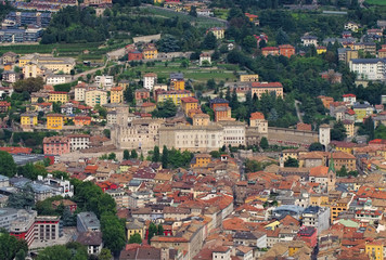 Fototapeta na wymiar Trento - the italian town Trento