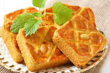 Dutch almond squares