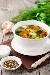 Vegetable soup